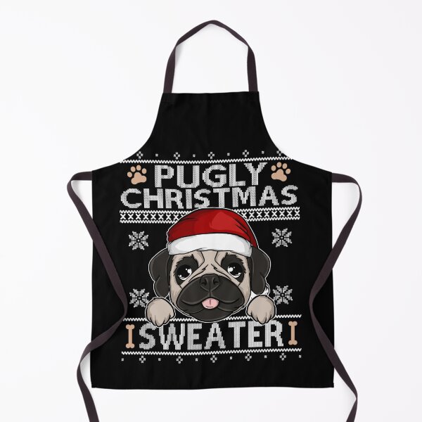 Item preview, Dog Pug Christmas Reindeer Ugly Christmas Sweater designed and sold by Frontoni.