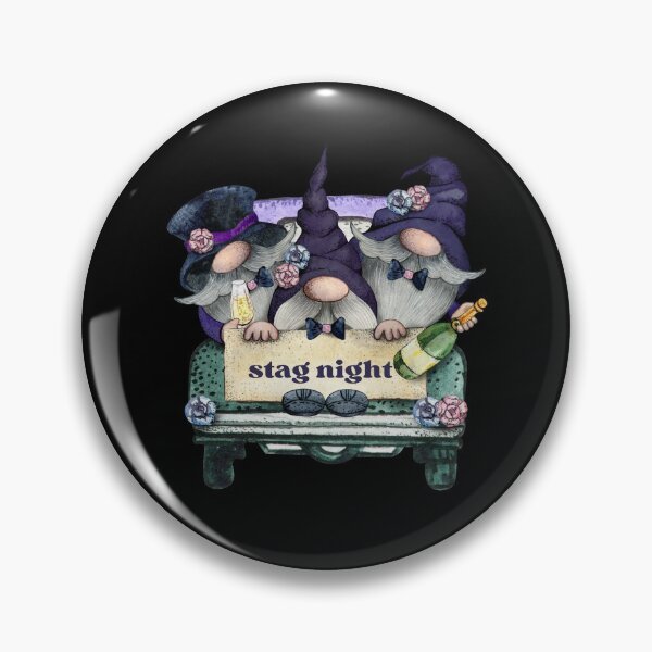 Item preview, Gnome stag night! designed and sold by amy greaves.