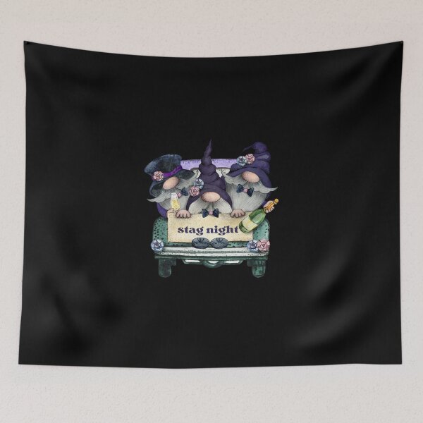 Item preview, Gnome stag night! designed and sold by amy greaves.