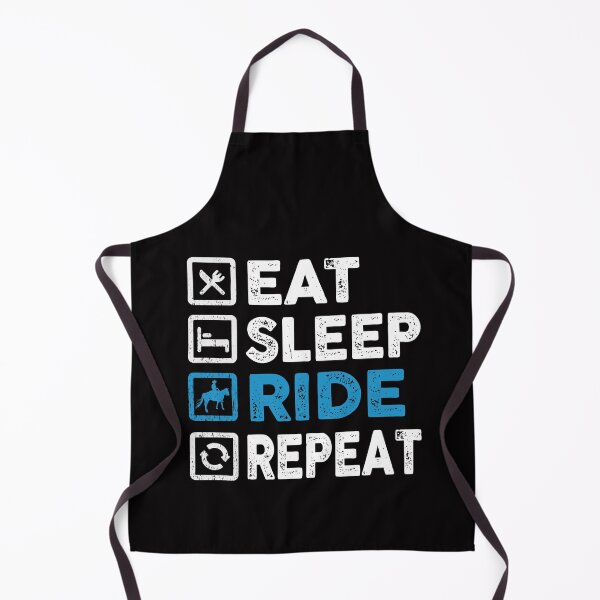 Item preview, eat sleep ride repeat designed and sold by Majesticoo.