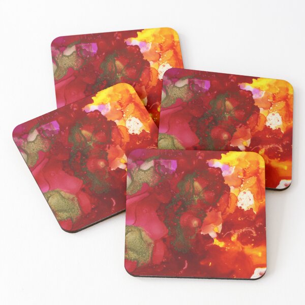 Item preview, Abstract in Red - One designed and sold by LymphomaLass.