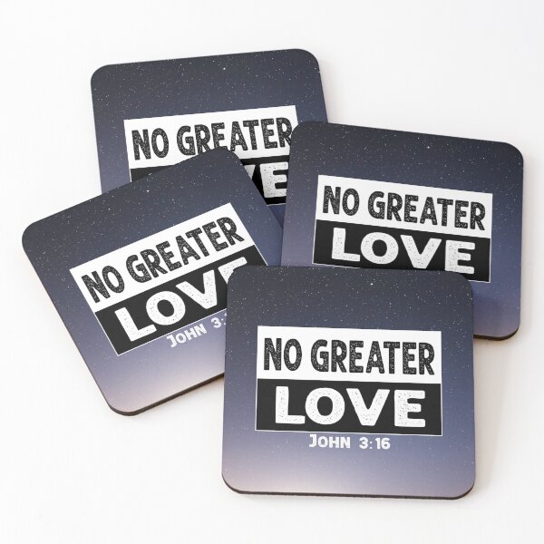 Item preview, No Greater Love | Stars | Christian Tee | Faith Inspirational Christian Clothing | Christian Apparel and Merch |  designed and sold by Words Have Life Christian T-Shirts & More.