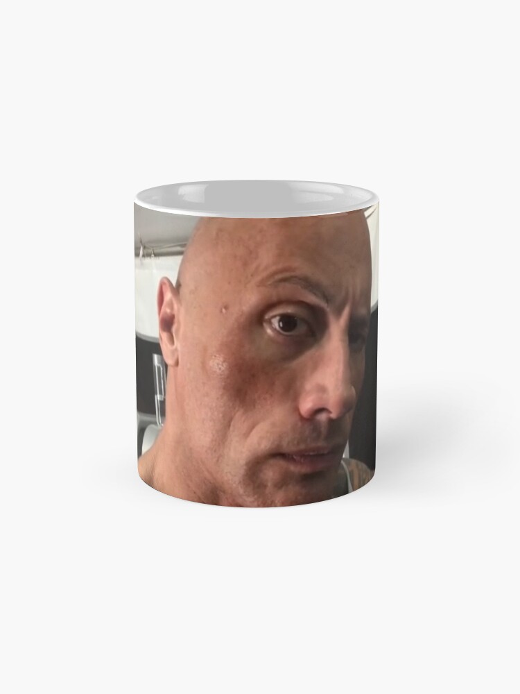 The rock eyebrow meme Mouse Pad for Sale by kamilesz