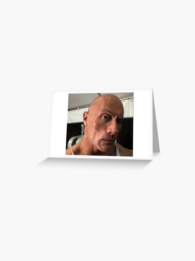 The Rock Eyebrow meme pumpkin face Sticker for Sale by Mini Mab