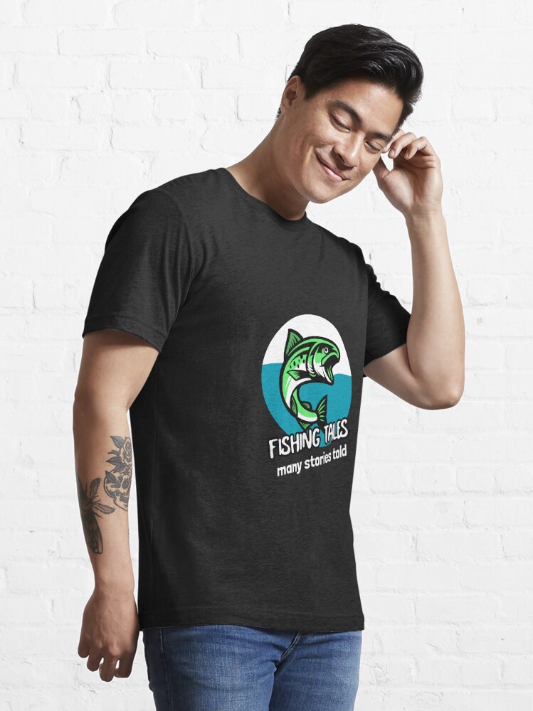 Fishing Tales. The Real Story funny design to keep the fishermen