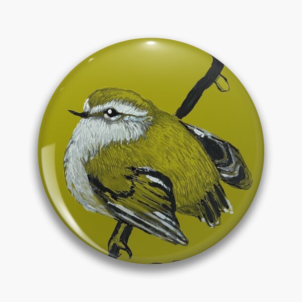 Item preview, Titipounamu Rifleman Bird (Cutout Version) designed and sold by AGuillotinette.