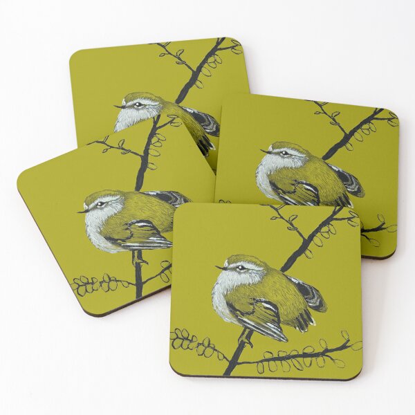 Item preview, Titipounamu Rifleman Bird (Cutout Version) designed and sold by AGuillotinette.