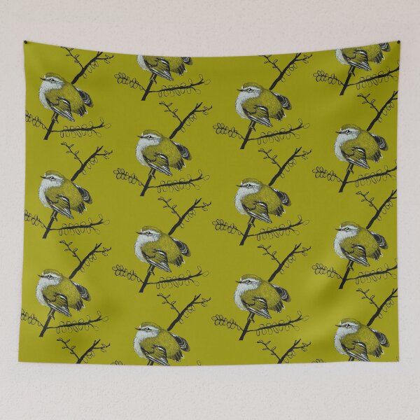 Item preview, Titipounamu Rifleman Bird (Cutout Version) designed and sold by AGuillotinette.
