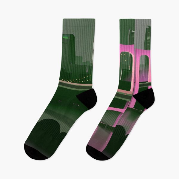 Artikelvorschau, Glänzende rosa Neonbrücke entworfen und verkauft von NexusArts.