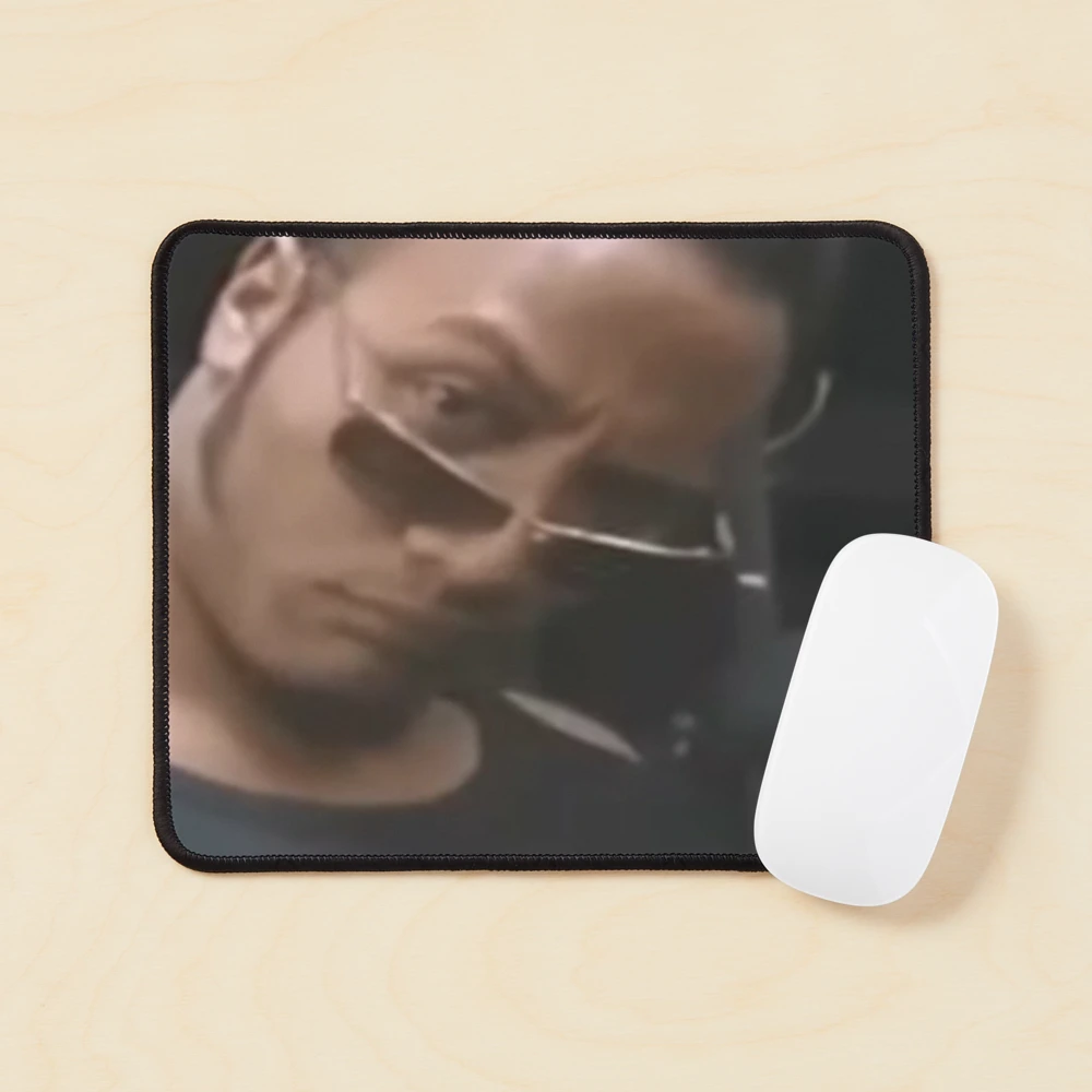 Dwayne The Rock Johnson eyebrow raise meme Mouse Pads sold by Barefoot  Praise, SKU 24433061