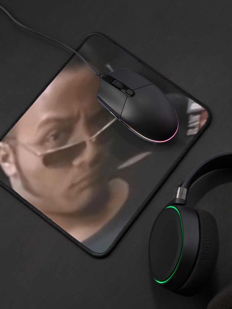 the rock sunglasses eyebrow meme Mouse Pad for Sale by kamilesz