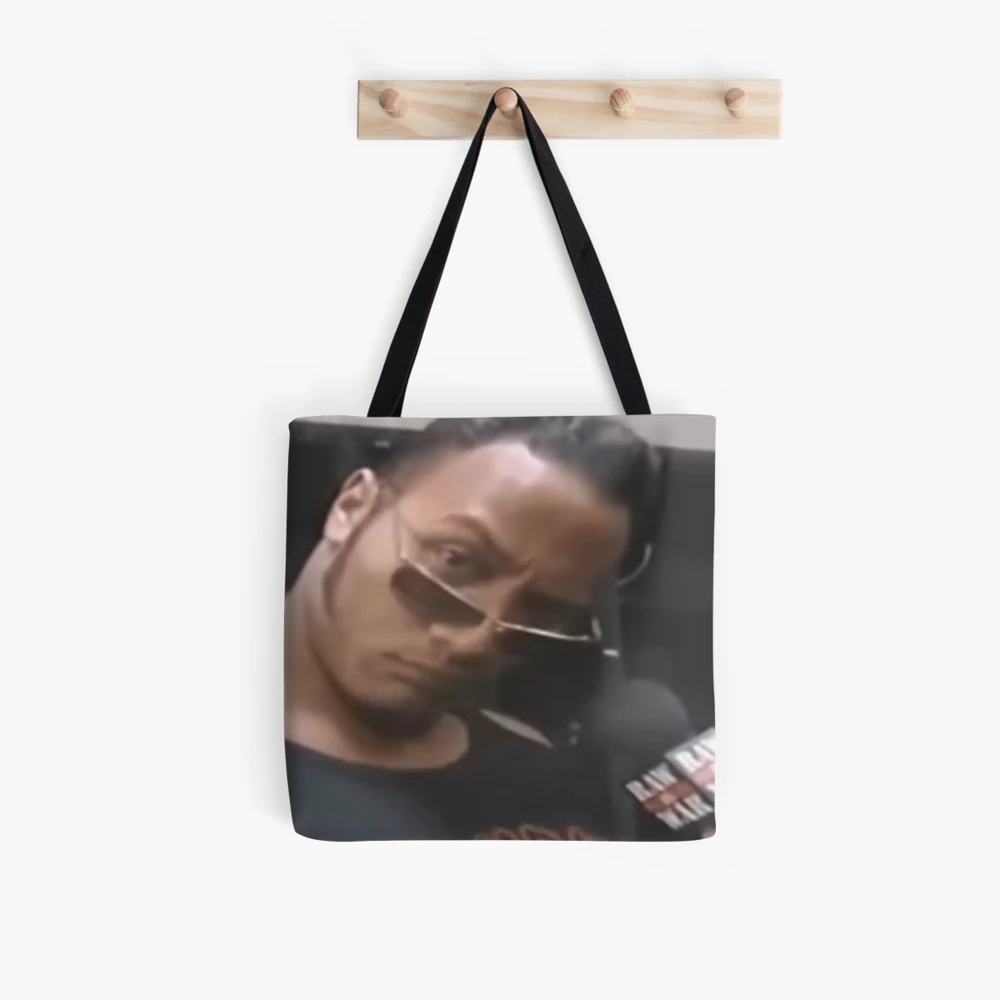 The rock eyebrow meme Mouse Pad for Sale by kamilesz