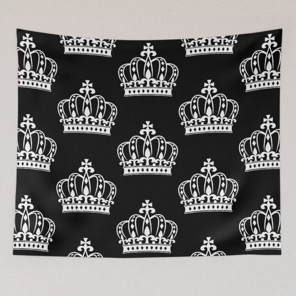 Item preview, Crown - graphic black crown - for the King or Queen in your life. Royalty. designed and sold by janicerafael.