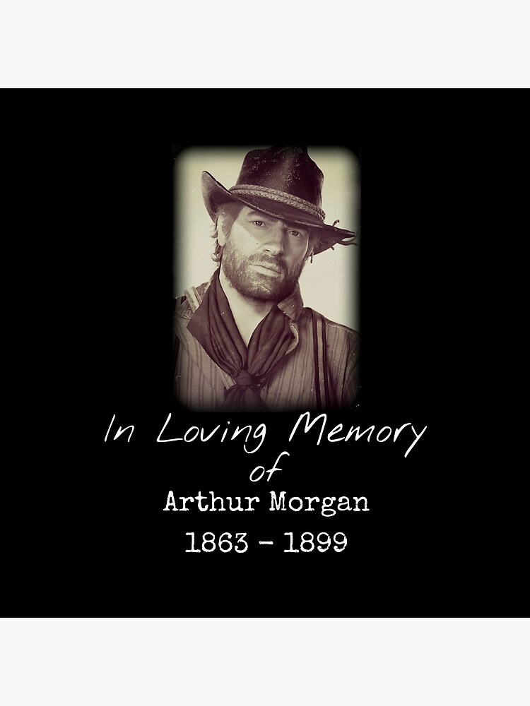 Imagen 4 de 4, Cojín con la obra Homenaje a Arthur Morgan, diseñada y vendida por JohnnyBigNuts.