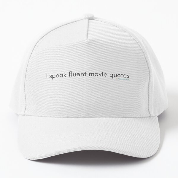 Item preview, I speak fluent movie quotes - Things You Hear on Set designed and sold by SantaFeFF.