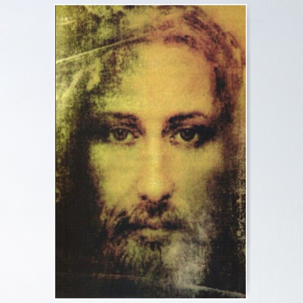 Artikel-Vorschau von Heiliges Grabtuch, Jesusgesicht, Turiner Grabtuch, Jesus Christus, Dreifaltigkeit, designt und verkauft von AMDG Line.