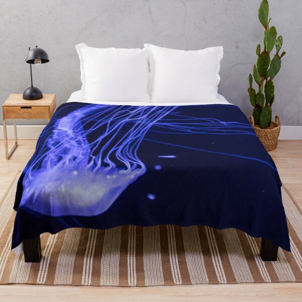 Item preview, Oacian Blue Color - Ocean Jelly Fish designed and sold by LunaticArtWork.