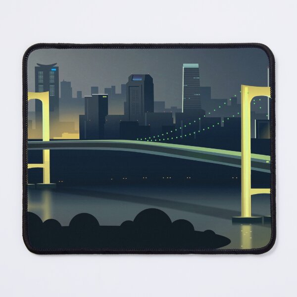 Item preview, Shining Yellow Neon Bridge designed and sold by NexusArts.