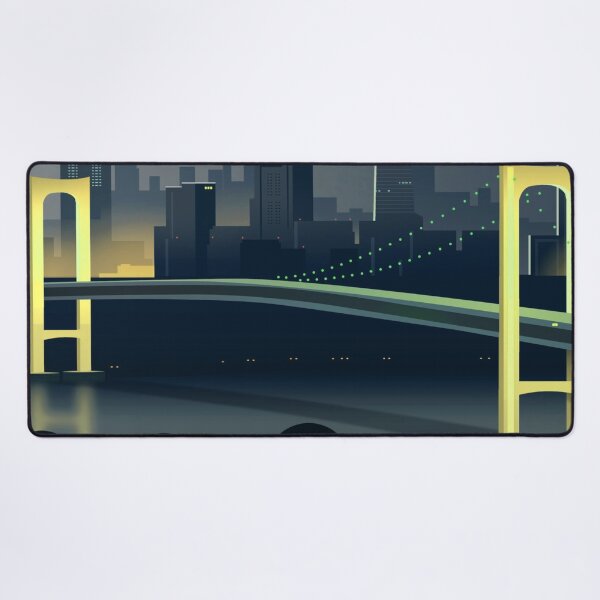 Item preview, Shining Yellow Neon Bridge designed and sold by NexusArts.