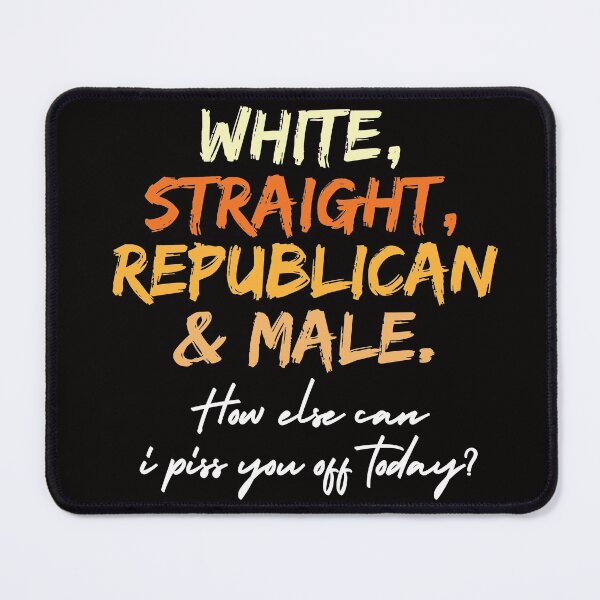 Item preview, White, straight, republican, male designed and sold by LindoPrints.
