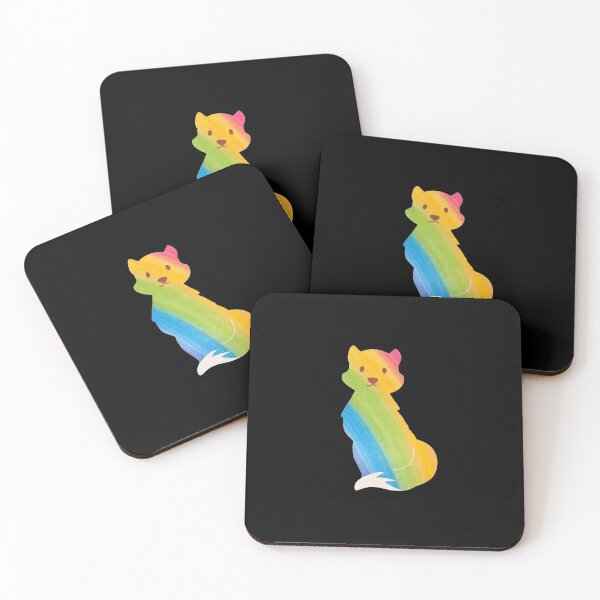 Item preview, Rainbow fox pattern - Colourful  designed and sold by LukjanovArt.