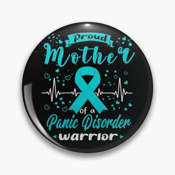 Item preview, Proud Mother Of A PANIC DISORDER Warrior designed and sold by Grooffos.