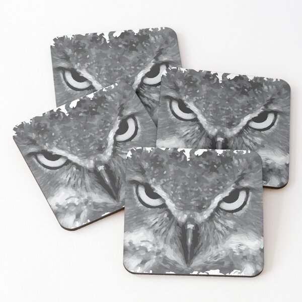 Item preview, SCARY OWL designed and sold by Z.K Studio.