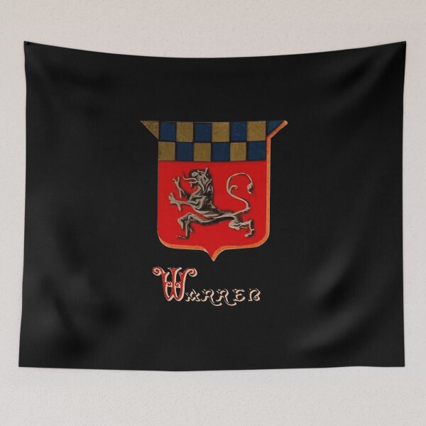 Item preview, Warren Family Coat of Arms designed and sold by Heraldica.