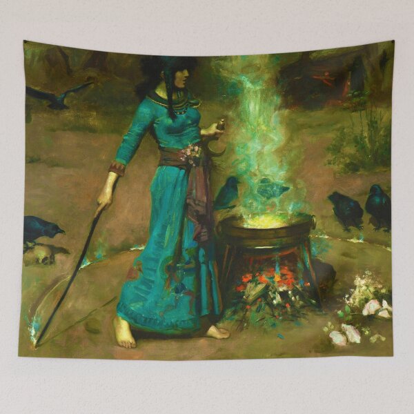 Item preview, John William Waterhouse "The Magic Circle" designed and sold by Alexandra Dahl.