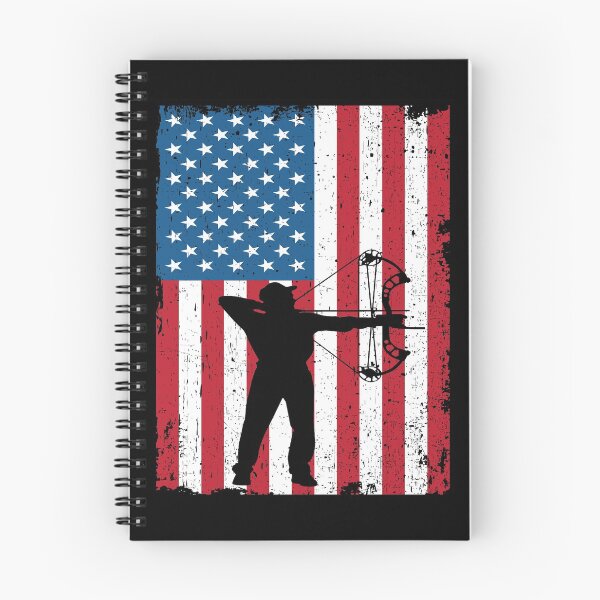 Item preview, Bow hunter American Flag Bow Hunting Gifts designed and sold by ibra2712.
