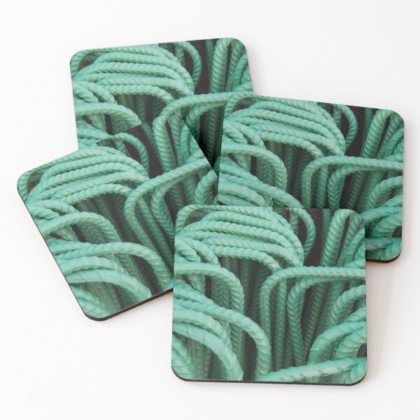 Item preview, A Pile of Pre-Bent Green Rebar designed and sold by Bill Spengler's Photographic Thoughts.