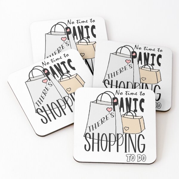 Item preview, Don't Panic, There's Shopping To Do designed and sold by Mrspink16.