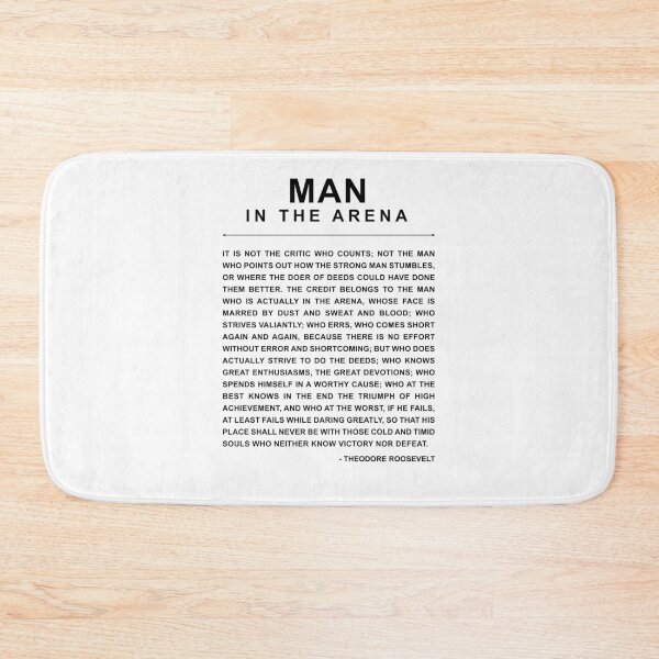 Item preview, Man In The Arena - Daring Greatly designed and sold by Your Treasures.