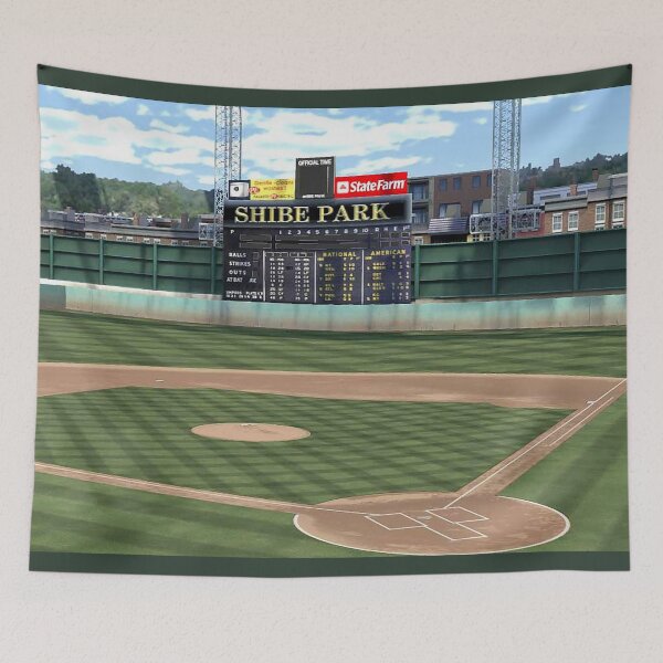 Item preview, Shibe Park, Connie Mack Stadium, Shibe Park Outfield Scoreboard, Old Ballparks, Philadelphia Baseeball Stadium, Old Stadiums,  designed and sold by Nostrathomas66.