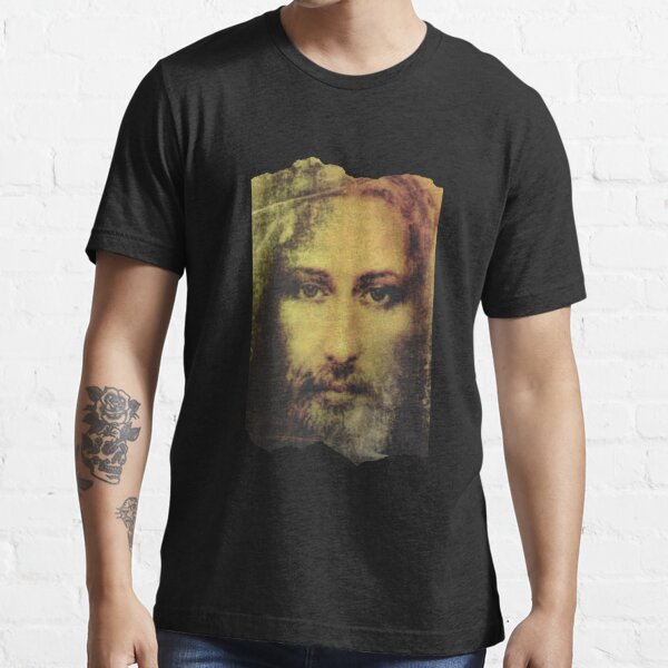 Holy Shroud Jesus Face Shroud Of Turin Jesus Christ Jesus Trinity T Shirt For Sale By Admg