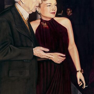 Artwork thumbnail, Anne Baxter Color Pencil @ www.KeithMcDowellArtist.com by © Keith McDowell, Artist
