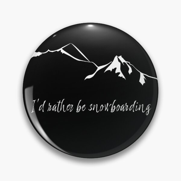 Item preview, I'd rather be snowboarding leewarddesign designed and sold by leewarddesign.