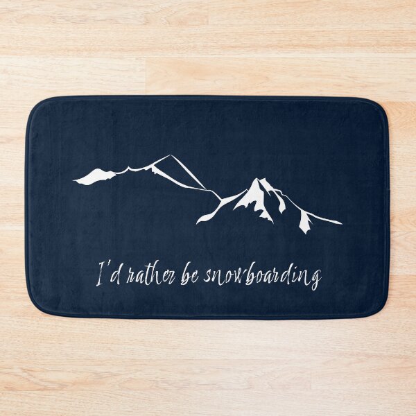 Item preview, I'd rather be snowboarding leewarddesign designed and sold by leewarddesign.