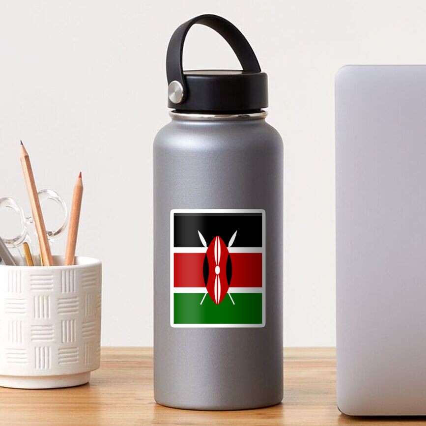 "Flag of Kenya" Sticker by DabalDeg | Redbubble