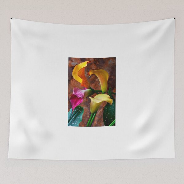 Aperçu de l'œuvre Four Calla Lillies créée et vendue par Garry Gay.