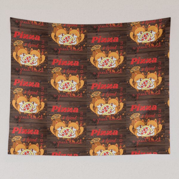 Item preview, For Fox Sake, pizza,friend. designed and sold by Oksanka21.