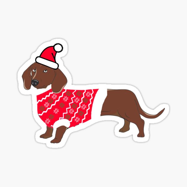 Dachshund top christmas pyjamas