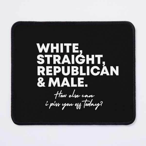Item preview, White, straight, republican, male designed and sold by LindoPrints.