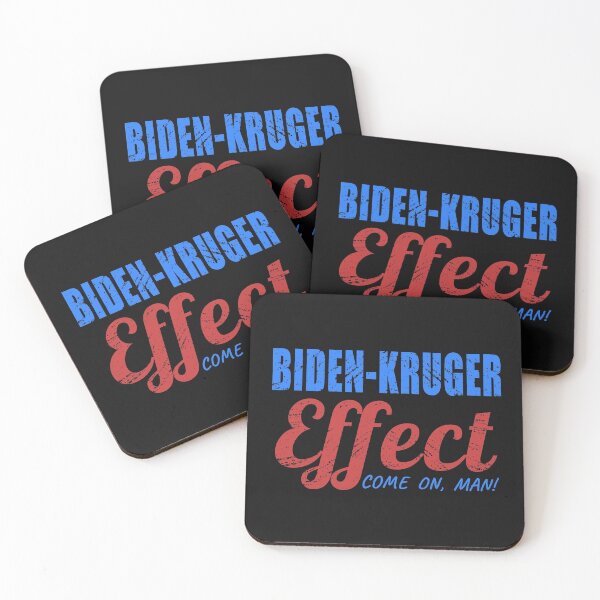 Item preview,  Dunning-Kruger Biden effect distressed designed and sold by jdtees.