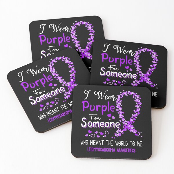 Item preview, I Wear Purple For Leiomyosarcoma Awareness designed and sold by Tadmab.