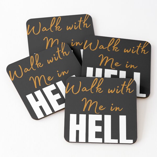 Item preview, Walk with me in HELL designed and sold by MetalRockProg.