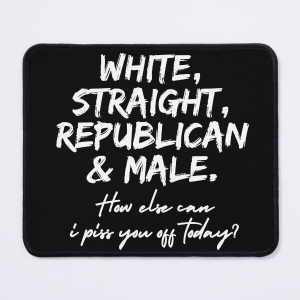 Item preview, White, straight, republican, male designed and sold by LindoPrints.
