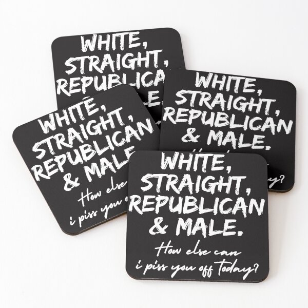 Item preview, White, straight, republican, male designed and sold by LindoPrints.