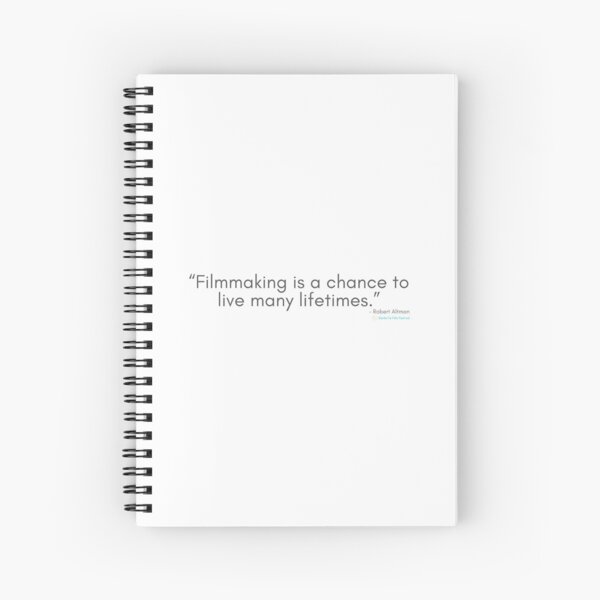 Item preview, Filmmaking is a chance to live many lifetimes.  designed and sold by SantaFeFF.