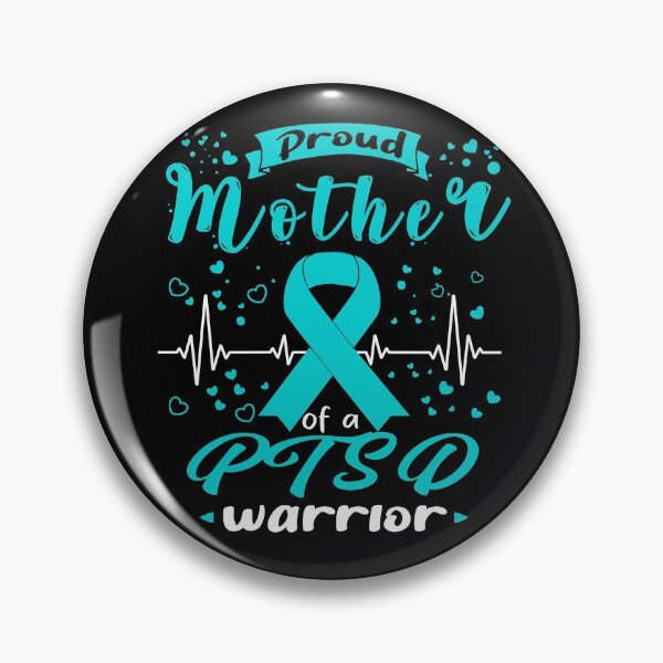 Item preview, Orgullosa madre de un guerrero con TEPT designed and sold by Grooffos.